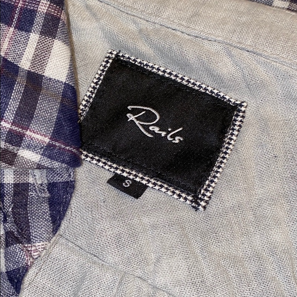 Rails Purple And Grey Flannel - image 2